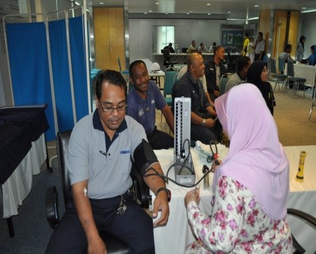 Health Screening by Occupational Health Doctor (OHD)